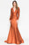 Orange Terracota Bridesmaid Dress