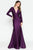 Eggplant Evening Dress