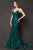 Glitter Mermaid V-Neck Evening Gown ACBZ015