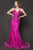 Glitter Mermaid V-Neck Evening Gown ACBZ015