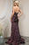 Strapless Fully Sequined Mermaid Evening Gown AC392