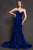 Strapless Fully Sequined Mermaid Evening Gown AC392