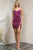 Sweetheart Neckline Glitter Short Dress 398S