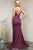 Sweetheart Neckline Glitter Long Dress 397