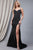 Sweetheart Neckline Glitter Long Dress 397