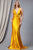 Sleeveless Open Back with Cross Spaghetti Straps Prom Gown 5039