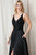 Plunging Neckline Sequin Embroidered Appliques Prom Gown AC6120