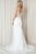 Glitter Mermaid V-Neck Evening Gown ACBZ015