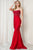 Vestido de fiesta con cuentas y apliques bordados en la espalda con corsé TM1001