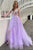 Sequin Embellishment Long A-Line Gown TM1003