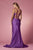 Scoop Neckline Fitted Prom Gown by Nox Anabel T481