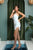 Illusion V-Neckline Short Length Dress S775 By Nox Anabel