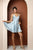 Pockets Fit and Flare Satin Cocktail Gown By Nox Anabel R759