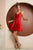 Pockets Fit and Flare Satin Cocktail Gown By Nox Anabel R759