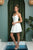 Pockets Fit and Flare Satin Cocktail Gown By Nox Anabel R759