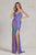 Sleeveless 3D Floral Appliques Sequin Gown By Nox Anabel R1207