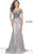 Short Sleeves Mother Of The Bride Long Gown By Jovani 02083