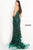 Asymmetrical Neckline Sequin  Prom Gown By Jovani 02895
