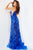Asymmetrical Neckline Sequin  Prom Gown By Jovani 02895