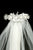 White Flower Pearl Crown Veil First Communion Flower Girl Accessories Style 039