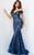 Of The Shoulder Sequin Embellished Prom Gown By Jovani 06068