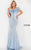 Feather Neckline Prom Gown By Jovani 06166