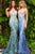 Sleeveless Sequin Embellishment Backless Prom Gown by Jovani 06450