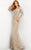 Beaded Embroidery Floor Length Gown By Jovani 06755