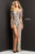 Plunging Neckline Beaded Embellishment Prom Gown Jovani 07031