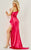 One Shoulder Satin Long Prom Gown By Jovani 07536