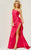 One Shoulder Satin Long Prom Gown By Jovani 07536