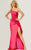 One Shoulder Satin Long Prom Gown By Jovani 07536