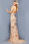 Beaded Embellishment Sleeveless Evening Gown By Jovani 08021