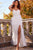 Sleeveless Beaded and Feather Embellished Prom Gown by Jovani 08060