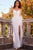 Sleeveless Beaded and Feather Embellished Prom Gown by Jovani 08060