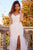 Sleeveless Beaded and Feather Embellished Prom Gown by Jovani 08060