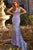 V-Neckline Iridescent Sequin Appliques Prom Gown by Jovani 08099