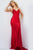 V-Neckline Stone Embellishment Mermaid Gown by Jovani 23010