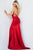 V-Neckline Stone Embellishment Mermaid Gown by Jovani 23010