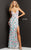 Jovani 08557 Sequin Open Back With Spaghetti Straps Prom Dress