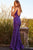 Plunging Neckline Sequin Embellishment Prom Gown by Jovani 09693