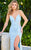 Jovani 06426 Floral Bodice Sequin Fitted Prom Dress  ON SALE SIZE 6