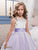 Lace and Tulle Two Color Flower Girl Dress 1503