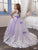 Lace and Tulle Two Color Flower Girl Dress 1503