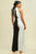 Black & White Column Elegant Jumpsuit 9157