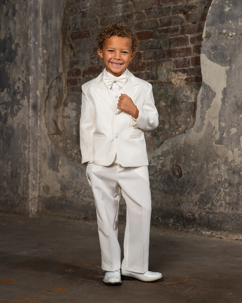 Boys ivory suit store