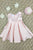 Satin Dress Beaded Short Sleeves Baby Dress