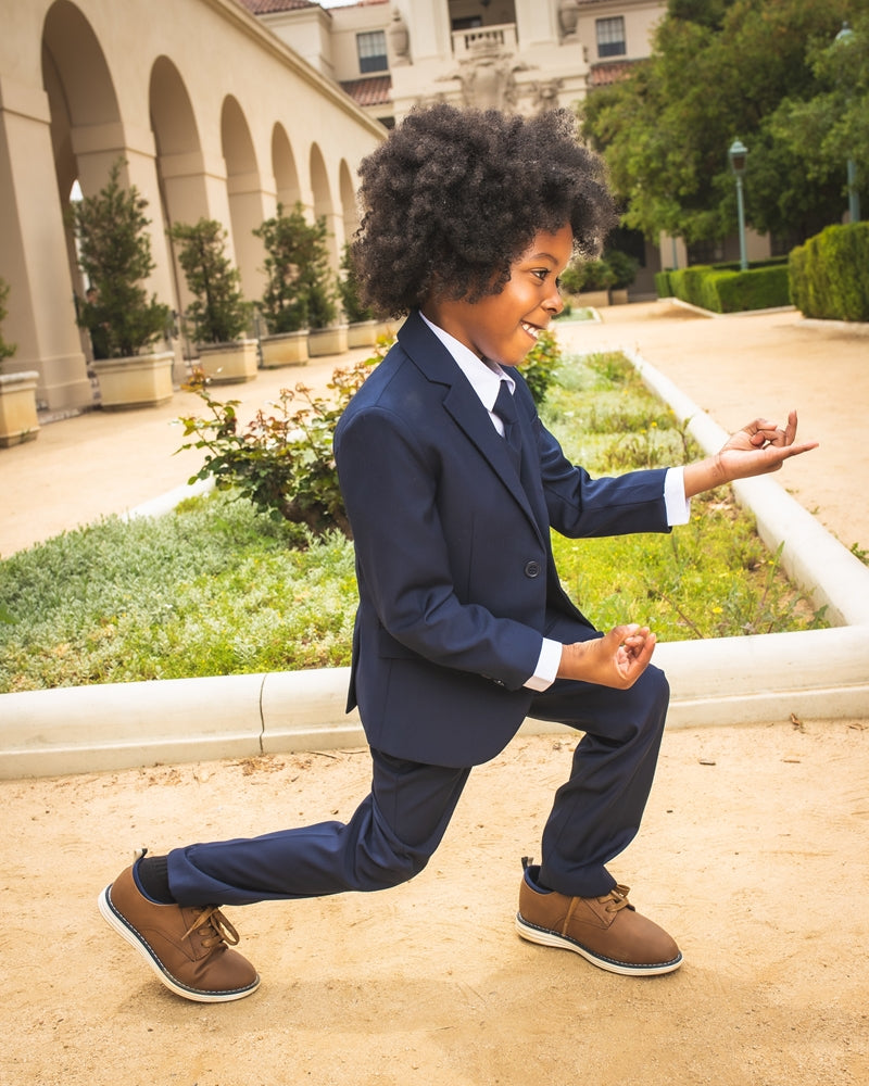 LOLANTA Completo formale per ragazzi Slim Fit Ring Bearer Outfit LOLANTA Completo formale per ragazzi Slim Fit Ring Bearer Outfit