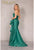Strapless  Draped Bow Gown 2111P4019