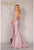 Strapless  Draped Bow Gown 2111P4019